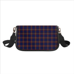 ScotsTee Shop Scottish McLaine of Lochbuie Hunting Modern Tartan Women's Chain Crossbody Bag Square Bag