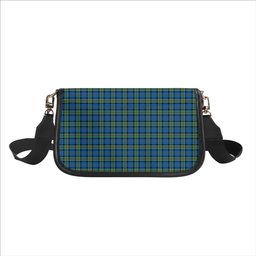 ScotsTee Shop Scottish McLeod of Harris Ancient Tartan Women's Chain Crossbody Bag Square Bag