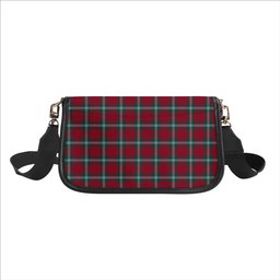 ScotsTee Shop Scottish McLaine of Loch Buie Modern Tartan Women's Chain Crossbody Bag Square Bag