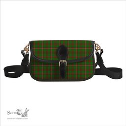 ScotsTee Shop Scottish McKinnon Hunting Modern Tartan Women's Chain Crossbody Bag Square Bag