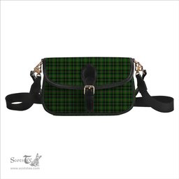 ScotsTee Shop Scottish Merwe Tartan Women's Chain Crossbody Bag Square Bag
