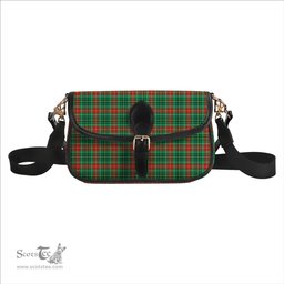 ScotsTee Shop Scottish Muirhead Modern Tartan Women's Chain Crossbody Bag Square Bag