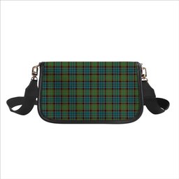 ScotsTee Shop Scottish McNicol Hunting Ancient Tartan Women's Chain Crossbody Bag Square Bag