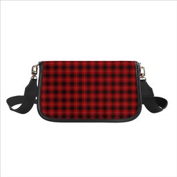 ScotsTee Shop Scottish McIvor Tartan Women's Chain Crossbody Bag Square Bag