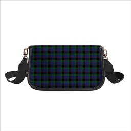 ScotsTee Shop Scottish Meoni Tartan Women's Chain Crossbody Bag Square Bag