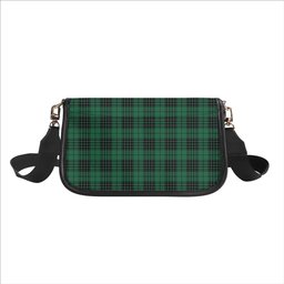 ScotsTee Shop Scottish McLean Hunting Ancient Tartan Women's Chain Crossbody Bag Square Bag