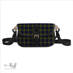 ScotsTee Shop Scottish McLaren Modern Tartan Women's Chain Crossbody Bag Square Bag
