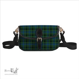 ScotsTee Shop Scottish O'Donohue Tartan Women's Chain Crossbody Bag Square Bag