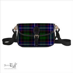 ScotsTee Shop Scottish Russell SC Tartan Women's Chain Crossbody Bag Square Bag