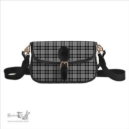 ScotsTee Shop Scottish Scott Abbreviated Tartan Women's Chain Crossbody Bag Square Bag