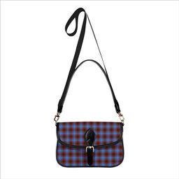 ScotsTee Shop Scottish Preston Tartan Women's Chain Crossbody Bag Square Bag