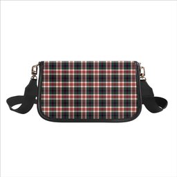 ScotsTee Shop Scottish Robertson Dress Modern Tartan Women's Chain Crossbody Bag Square Bag