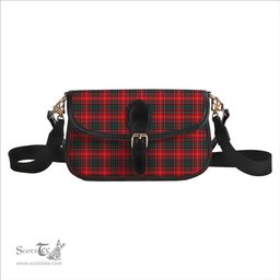 ScotsTee Shop Scottish Somerville Modern Tartan Women's Chain Crossbody Bag Square Bag