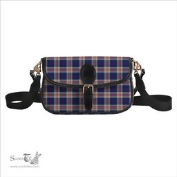 ScotsTee Shop Scottish Stewart of Appin Hunting Dress Tartan Women's Chain Crossbody Bag Square Bag