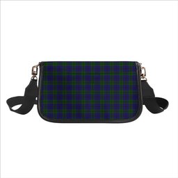 ScotsTee Shop Scottish Strachan Tartan Women's Chain Crossbody Bag Square Bag