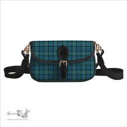 ScotsTee Shop Scottish Thomson Ancient Tartan Women's Chain Crossbody Bag Square Bag