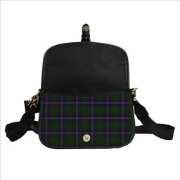 ScotsTee Shop Scottish Strang of Balkaskie Tartan Women's Chain Crossbody Bag Square Bag