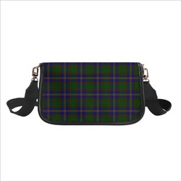 ScotsTee Shop Scottish Strang of Balkaskie Tartan Women's Chain Crossbody Bag Square Bag