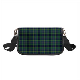ScotsTee Shop Scottish Turnbull Hunting Modern Clan Tartan Women's Chain Crossbody Bag Square Bag
