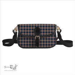 ScotsTee Shop Scottish Yusra (Malay) Tartan Women's Chain Crossbody Bag Square Bag