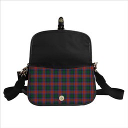 ScotsTee Shop Scottish Rattray of Lude Ancient Tartan Women's Chain Crossbody Bag Square Bag