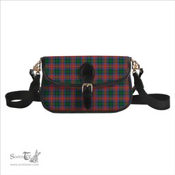 ScotsTee Shop Scottish Rattray of Lude Ancient Tartan Women's Chain Crossbody Bag Square Bag