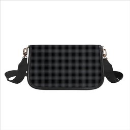 ScotsTee Shop Scottish Stewart Mourning Originaux Ancient Clan Tartan Women's Chain Crossbody Bag Square Bag