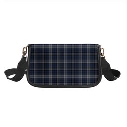 ScotsTee Shop Scottish Navy Formal Dress Tartan Women's Chain Crossbody Bag Square Bag