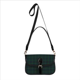 ScotsTee Shop Scottish Tailyour Modern Tartan Women's Chain Crossbody Bag Square Bag