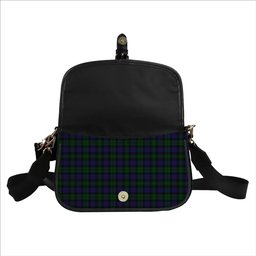 ScotsTee Shop Scottish Urquhart Logan Tartan Women's Chain Crossbody Bag Square Bag