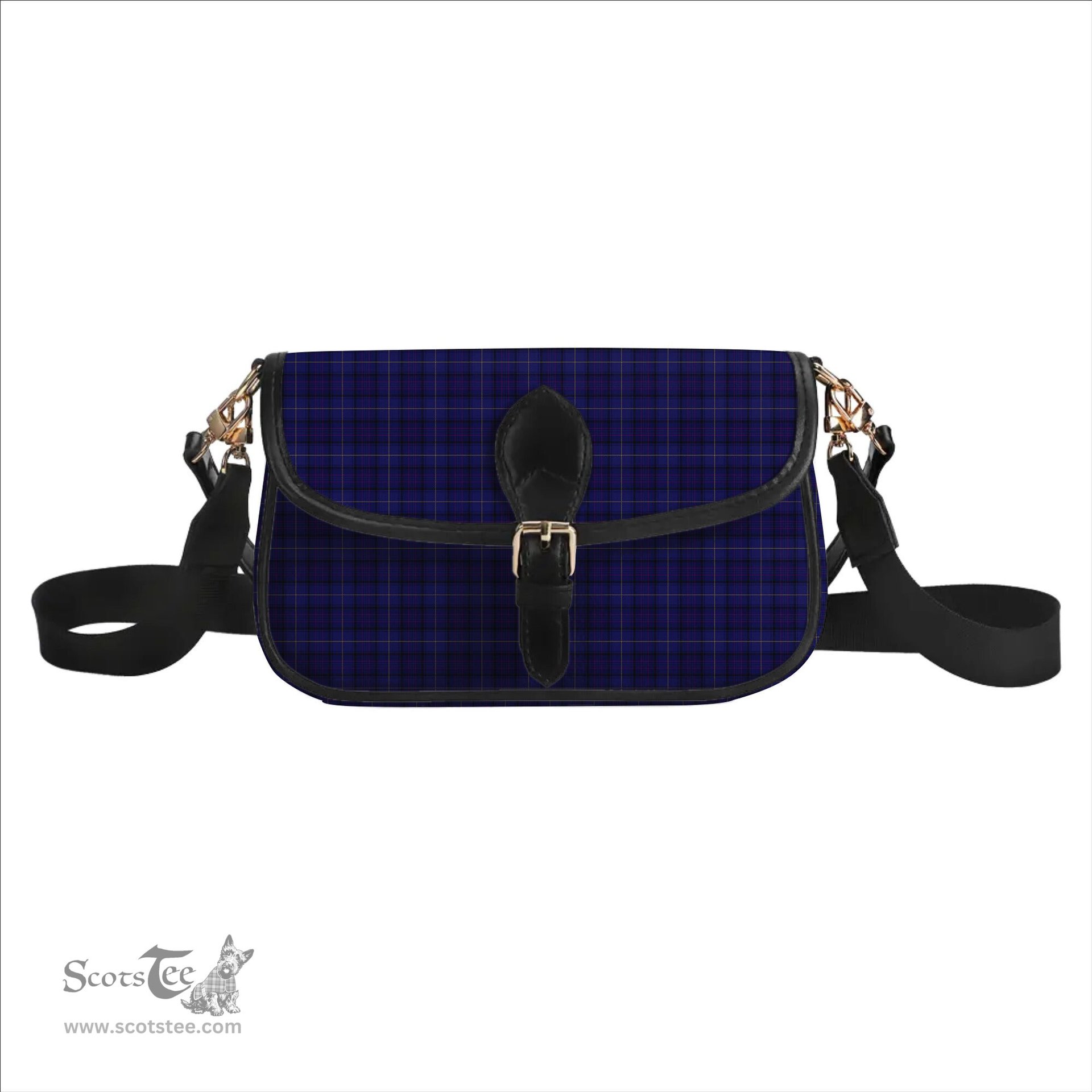ScotsTee Shop Scottish Payne Tartan Women's Chain Crossbody Bag Square Bag