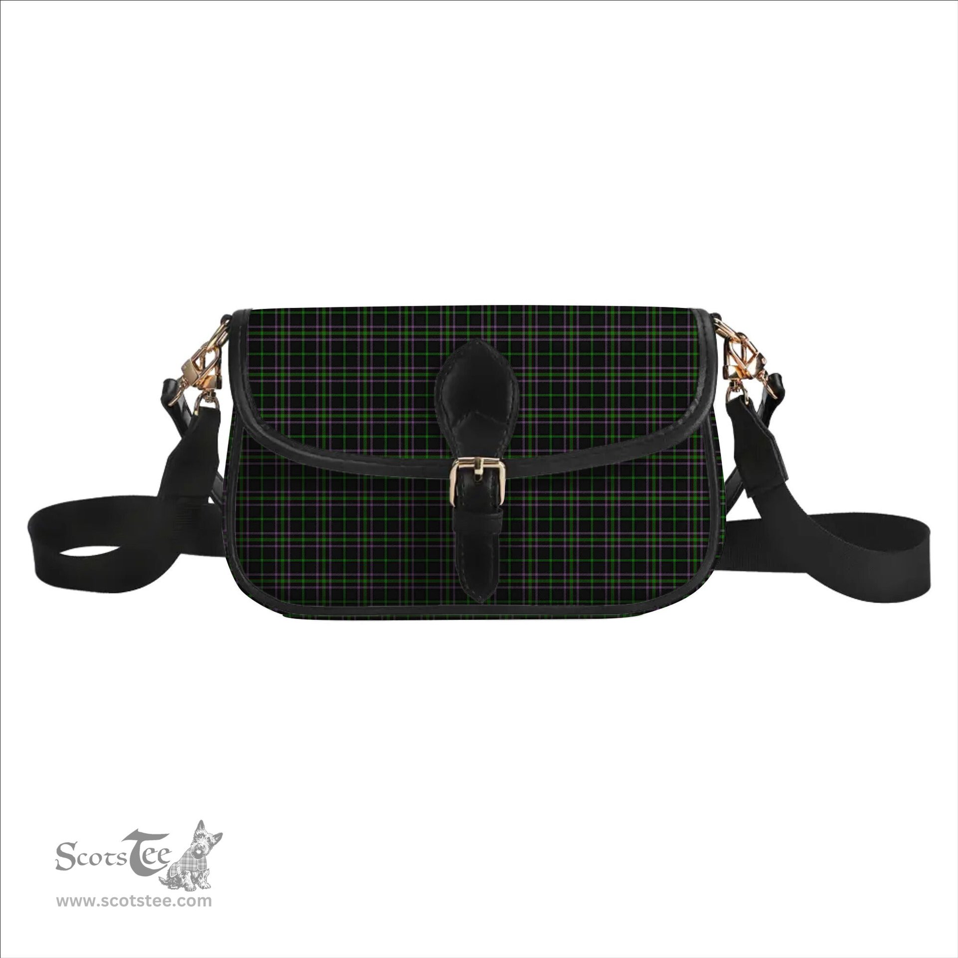 ScotsTee Shop Scottish O'Boyle Tartan Women's Chain Crossbody Bag Square Bag