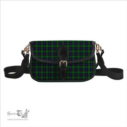 ScotsTee Shop Scottish Stewart Old Modern Tartan Women's Chain Crossbody Bag Square Bag