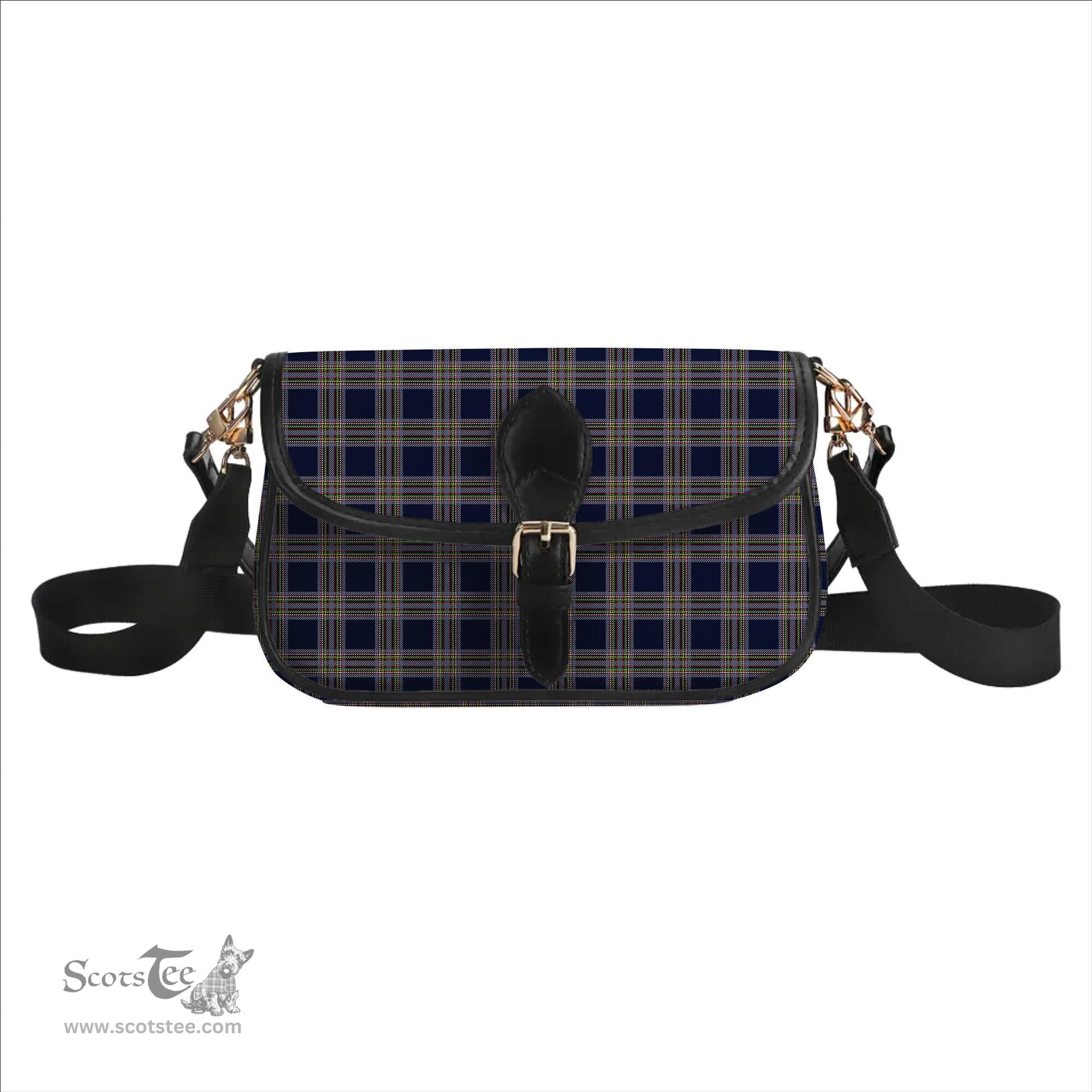 ScotsTee Shop Scottish Yorston (2014) Tartan Women's Chain Crossbody Bag Square Bag