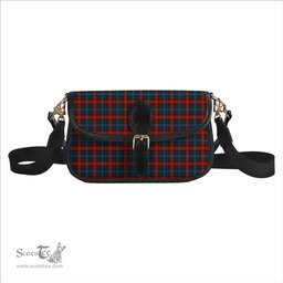 ScotsTee Shop Scottish Teall of Teallach Tartan Women's Chain Crossbody Bag Square Bag