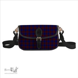 ScotsTee Shop Scottish Wedderburn Tartan Women's Chain Crossbody Bag Square Bag