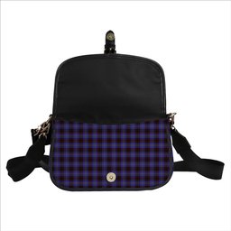 ScotsTee Shop Scottish Rutherford Tartan Women's Chain Crossbody Bag Square Bag