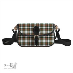 ScotsTee Shop Scottish Stewart Dress Ancient Tartan Women's Chain Crossbody Bag Square Bag