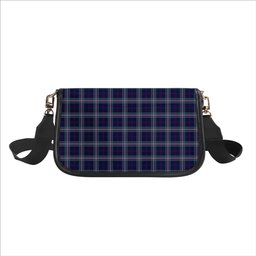 ScotsTee Shop Scottish Nevoy Tartan Women's Chain Crossbody Bag Square Bag