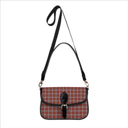 ScotsTee Shop Scottish Perry Arisaid Tartan Women's Chain Crossbody Bag Square Bag
