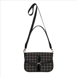ScotsTee Shop Scottish Thompson Grey Tartan Women's Chain Crossbody Bag Square Bag