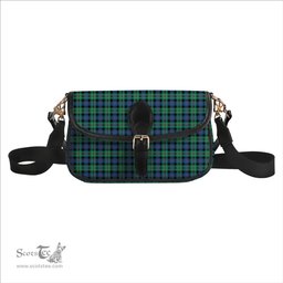 ScotsTee Shop Scottish Rose Hunting Ancient Tartan Women's Chain Crossbody Bag Square Bag
