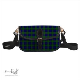 ScotsTee Shop Scottish Wartley Hunting Tartan Women's Chain Crossbody Bag Square Bag
