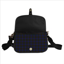 ScotsTee Shop Scottish Stewart of Appin 2 Tartan Women's Chain Crossbody Bag Square Bag
