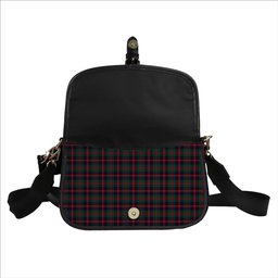 ScotsTee Shop Scottish Robertson of Struan Modern Tartan Women's Chain Crossbody Bag Square Bag