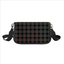 ScotsTee Shop Scottish Stewart Black Ancient Tartan Women's Chain Crossbody Bag Square Bag