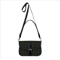 ScotsTee Shop Scottish Stewart of Appin Hunting Tartan Women's Chain Crossbody Bag Square Bag