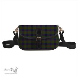 ScotsTee Shop Scottish Stewart of Appin Hunting Tartan Women's Chain Crossbody Bag Square Bag