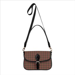 ScotsTee Shop Scottish Ritchie Ancient Clan Tartan Women's Chain Crossbody Bag Square Bag
