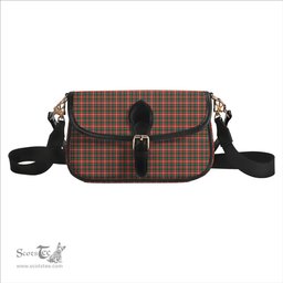 ScotsTee Shop Scottish Ritchie Ancient Clan Tartan Women's Chain Crossbody Bag Square Bag